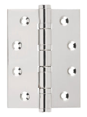 Hinge Ball Bearing Polished Nickel H100xW75mm