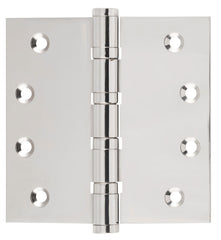 Hinge Ball Bearing Polished Nickel H100xW100mm