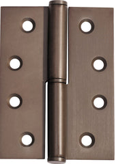 Hinge Lift Off Left Hand Antique Brass H100xW75mm