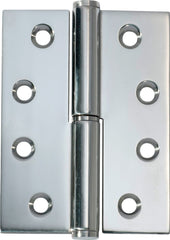 Hinge Lift Off Right Hand Chrome Plated H100xW75mm