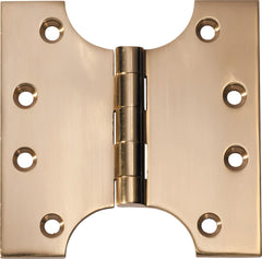 Hinge Parliament Polished Brass H100xW100mm
