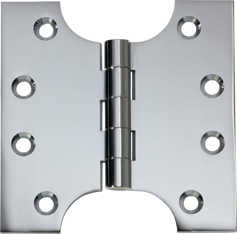 Hinge Parliament Chrome Plated H100xW100mm
