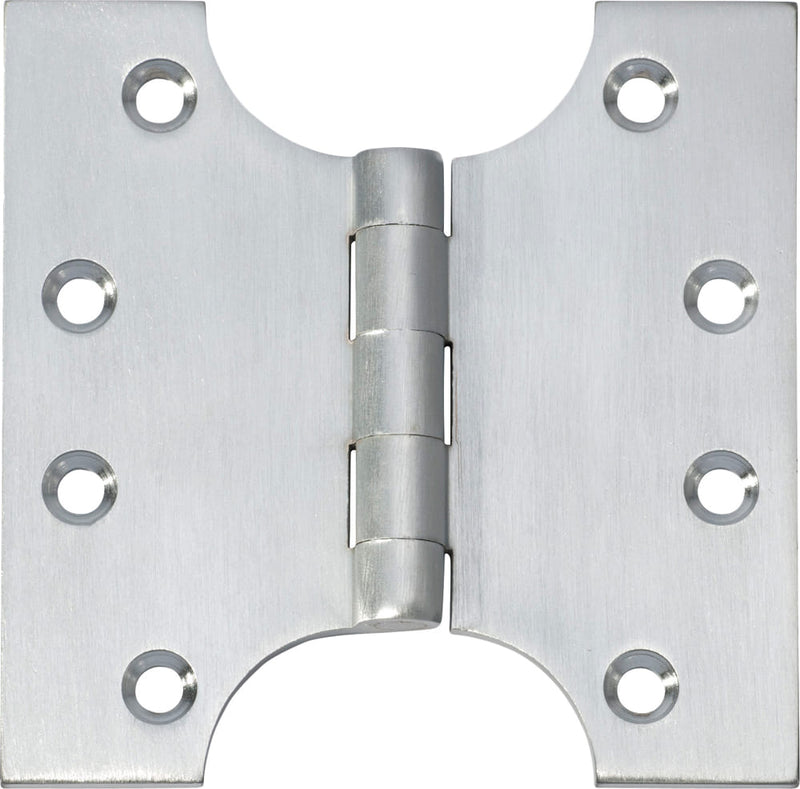 Hinge Parliament Satin Chrome H100xW100mm