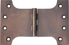 Hinge Parliament Antique Brass H100xW150mm