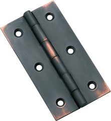Cabinet Hinge Fixed Pin Antique Copper H76xW41mm