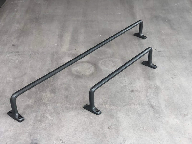 Henley 600mm Rail Scorched Black Finish