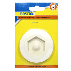 Plug Bath Basin 38-50mm Rubber