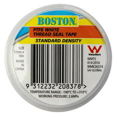 Thread Tape 10mtr White Budget