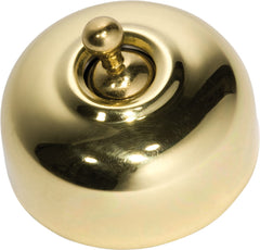Switch Traditional Polished Brass