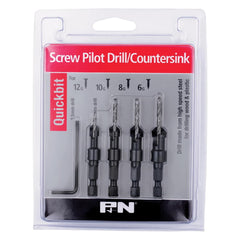 Drill Countersink 5 Pce Set