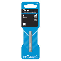 Driver Bit Slot 6x50mm Card Sutton