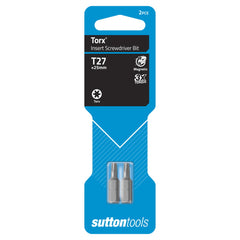 Driver Bit Torx T27x25mm Card Sutton
