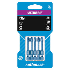Driver Bit Ultra PH2x50mm 5pk Sutton
