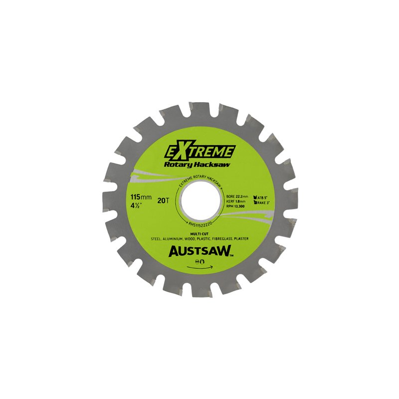 Rotary Hacksaw 115mm Austsaw