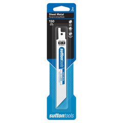 Recip Blade 150x19mm 18TPI 2pk Sutton
