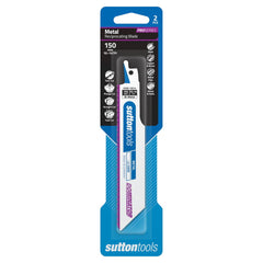 Recip Blade 150x25mm 10-14TPI 2pk Sutton