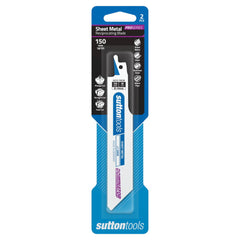 Recip Blade 150x25mm 18TPI 2pk Sutton