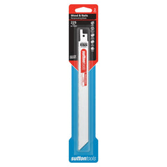 Recip Blade 225x19mm 10-14TPI 2pk Sutton
