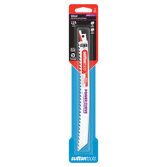 Recip Blade 225x19mm 4TPI 2pk Sutton