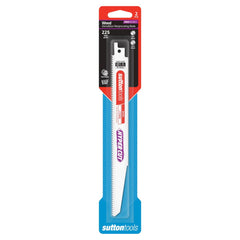 Recip Blade 225x22mm 6TPI 2pk Sutton