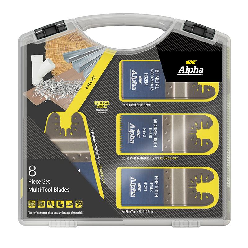Blade Set Multi Tool 8pce
