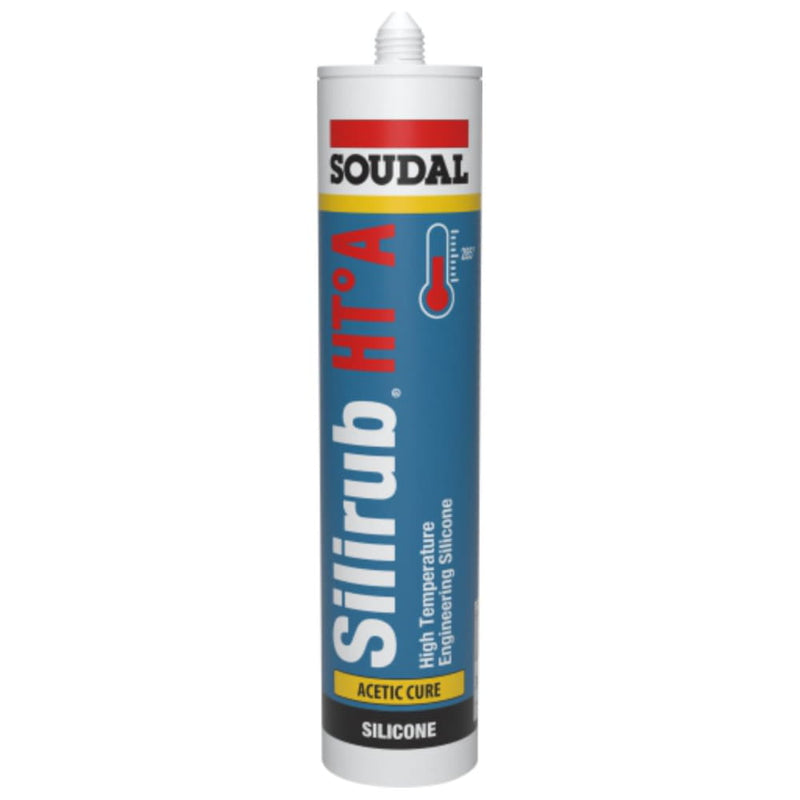 Silirub HT-A Acetic Cure - Up to 285Â°C 310ml Black