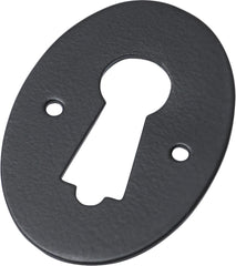 Escutcheon Pressed Matt Black