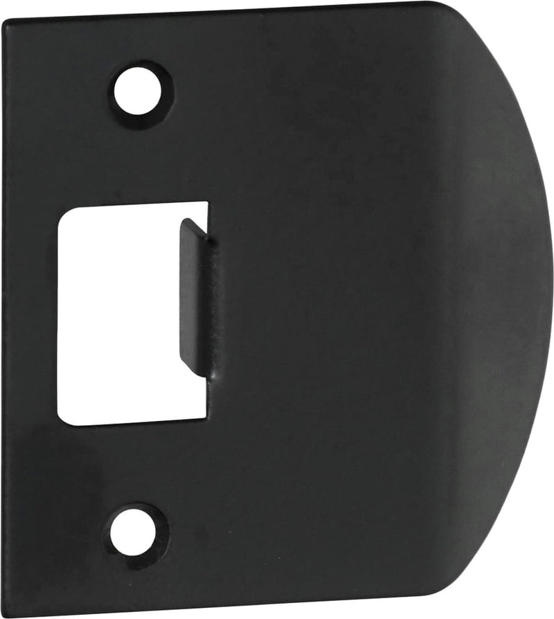 Extended Striker For Tube Latch Universal 'D' Matt Black H56xW53mm
