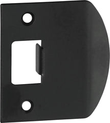 Extended Striker For Tube Latch Universal 'D' Matt Black H56xW53mm