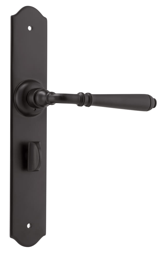 Door Lever Reims Privacy Pair Matt Black
