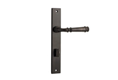 Door Lever Verona Rectangular Privacy Signature Brass