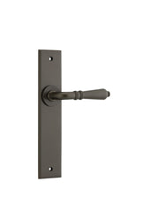 Door Lever Sarlat Chamfered Latch Signature Brass