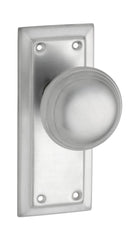 Door Knob Richmond Latch Pair Satin Chrome