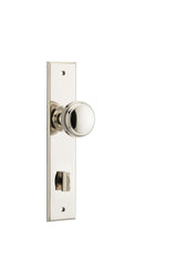 Door Knob Paddington Chamfered Privacy Polished Nickel