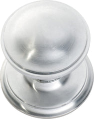 Centre Door Knob Round Satin Chrome