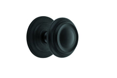 Centre Door Knob Sarlat Matt Black
