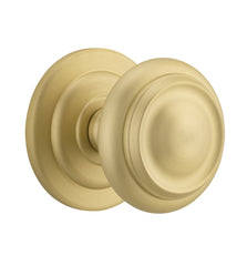 Centre Door Knob Sarlat Brushed Gold PVD