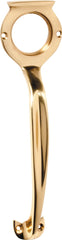 Pull Handle Cylinder Hole Polished Brass