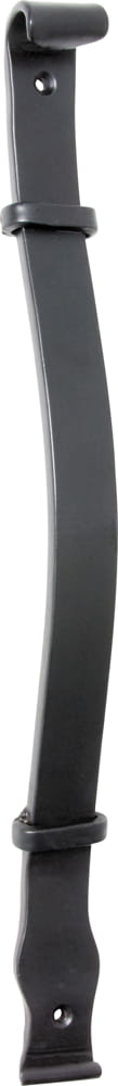 Pull Handle Iron Strap Matt Black