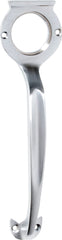 Pull Handle Cylinder Hole Satin Chrome