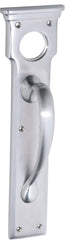 Pull Handle Cylinder Hole Satin Chrome