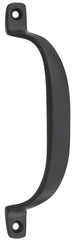Pull Handle Offset Matt Black 130mm