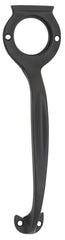 Pull Handle Cylinder Hole Matt Black