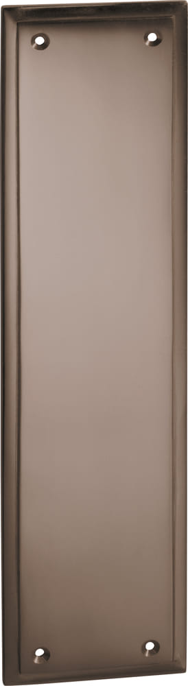 Push Plate Milton Antique Brass H300xW75mm