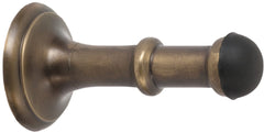 Door Stop Concealed Fix Small Antique Brass D43xP80mm