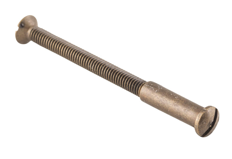Tie Bolt Antique Brass L55 3 Gauge M4 Thread