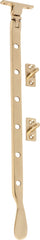 Casement Stay Base Fix Large Polished Brass
