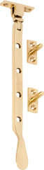 Casement Stay Base Fix Small Polished Brass