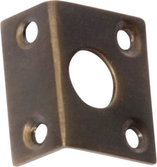 Right Angle Keeper Antique Brass Bolt 9mm