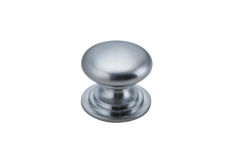 Cupboard Knob Sarlat Brushed Chrome 32mm